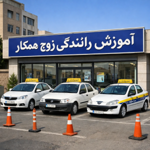 آموزشگاه رانندگی خصوصی زوج همکار